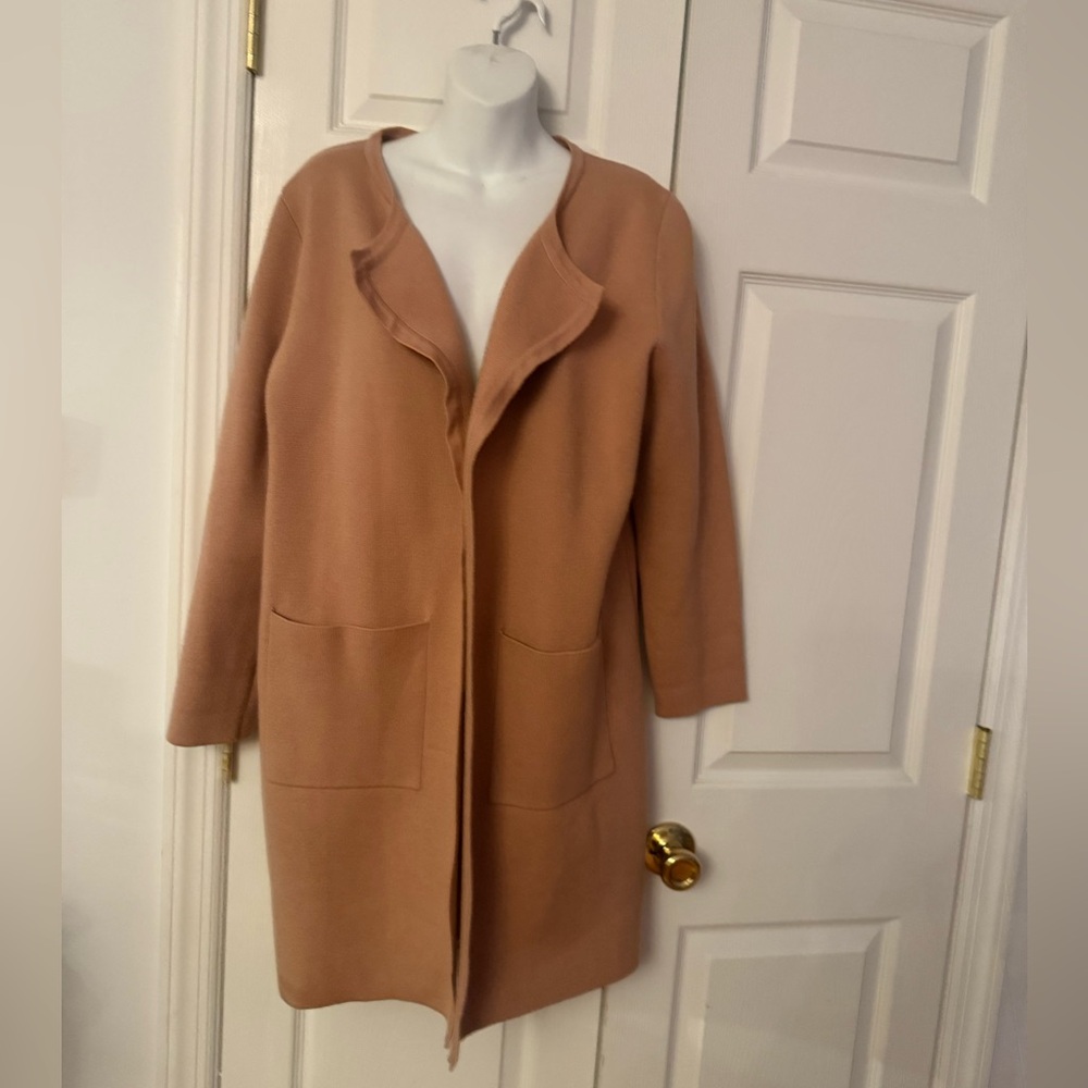 Chic Women's Tan Cape Coat